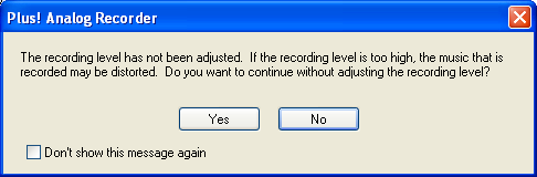 Analog Recorder