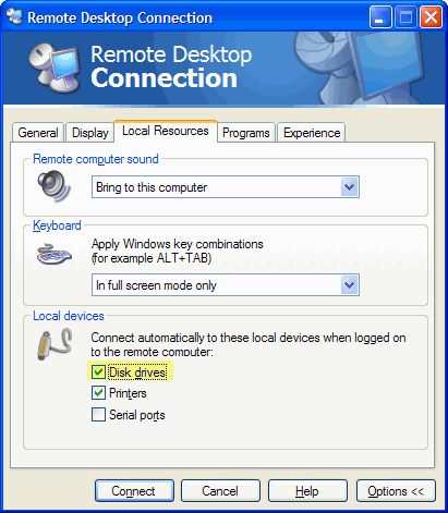 copy file from remote pc using parallels client for mac